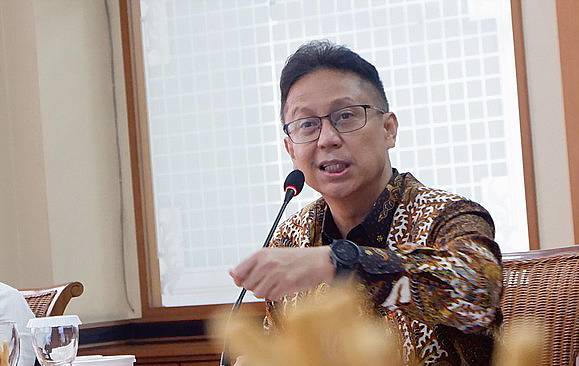 
Menteri Kesehatan Budi Gunadi Sadikin. (CNNIndonesia/KhairaUmmah)
