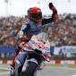 Marc Marquez menang MotoGP Aragon 2024. (REUTERS/Piroschka Van De Wouw)