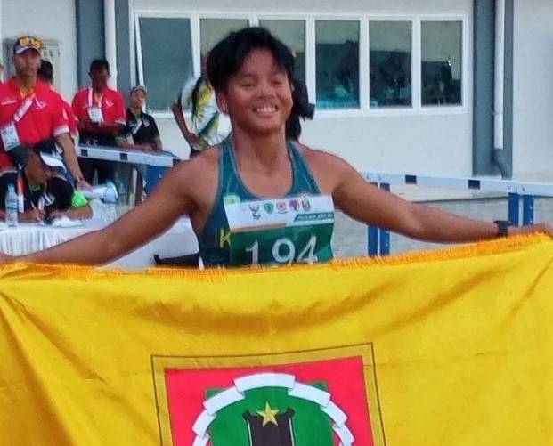 Pelari putri asal Kalsel, Dina Aulia