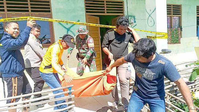 
Maling tewas terjepit pintu di Kalteng. (Foto: dok. Humas Polres Gunung Mas)