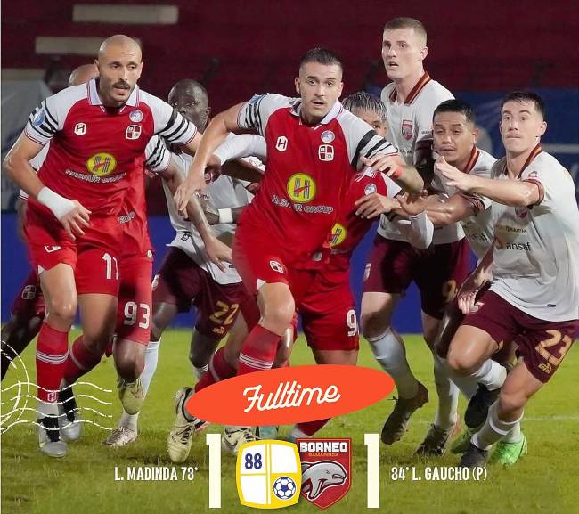 Barito Putera bermain imbang 1-1 dengan Borneo FC dalam lanjutan Liga 1 2024, Senin (23/9/2024) malam. (instagram @psbaritoputeraofficial)