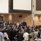 Rapat Paripurna Luar Biasa ke-5 DPD RI menyepakati pemilihan pimpinan DPD RI dilaksanakan lewat sistem paket. Hal itu termaktub dalam Tata Tertib DPD. (CNNIndonesia/MuhammadAriefBimaputra)