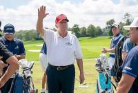 Donald Trump. (Daily Mail/Richard Harbus)