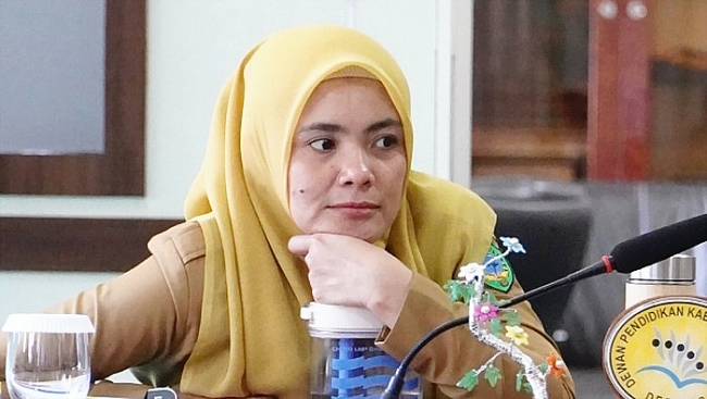 Wakil Bupati Maros Suhartina Bohari. (Intsagram @hatinyamaros)