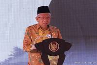 Wakil Presiden Ma'ruf Amin pamitan dari jabatannya sebagai wakil presiden lantaran masa tugasnya akan berakhir menghitung hari pada 20 Oktober 2024 mendatang. (Foto: TangkapanLayar @SekretariatWakilPresiden)