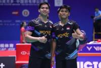 Pasangan ganda putra Muhammad Shohibul Fikri/Daniel Marthin lolos semifinal China Open 2024. (PBSI)