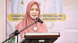 Asisten Bidang Perekonomian dan Pembangunan Setda Kalteng Sri Widanari, Kamis(10/10/2024). (ANTARA/HO-Diskominfosantik Kalteng)