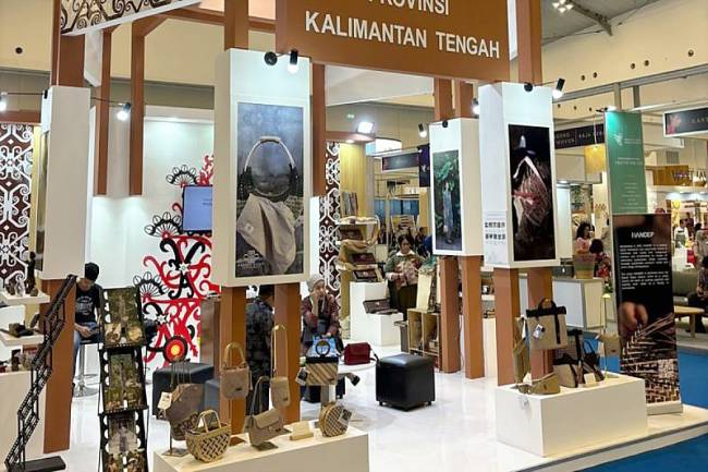 Kalteng berpartisipasi dalam gelaran Trade Expo Indonesia 2024 di Banten yang diselenggarakan sejak 9-12 Oktober. (Antara/HO-Disdagperin Kalteng)
