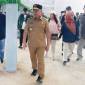 Gubernur Kalteng Sugianto Sabran meninjau perkembangan pembangunan pabrik pakan di wilayah Parenggean Kabupaten Kotawaringin Timur (16/10/2024). (ANTARA/HO-Diskominfosantik Kalteng)
