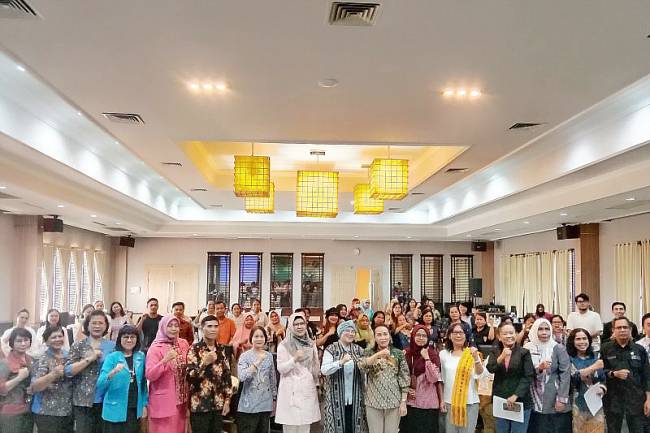 Seminar dan promosi pangan alternatif dengan tema pangan alternatif untuk ketahanan pangan di tengah krisis iklim. (ANTARA/Dedi)