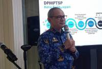 Kepala Dinas PMPTSPnKota Balikpapan, Provinsi Kalimantan Timur, Hasbullah Helmi. (ANTARA/Muhammad Solih Januar)