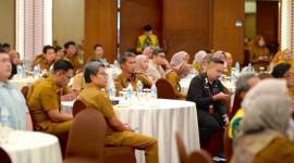 Perwakilan Dinas Komunikasi dan Informatika (Diskominfo) kabupaten/kota se-Provinsi Kalimantan Selatan (Kalsel) mengikuti Rapat Kerja Daerah (Rakerda) Diskominfo Provinsi Kalsel di Banjarmasin, Rabu (30/10/2024). (ANTARA/HO-Diskominfo Kalsel)