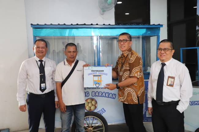 LEWAT Rombong Barakah Bank Kalsel Buka Jalan Sukses UMKM PRA Sejahtera