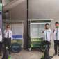 Secara simbolis bantuan gerobak berkah langaung diserahkan Direktur UPZ Bank Kalsel, H. M. Fajri Muhtadi kepada perwakilan penerima Gerobak Berkah dengan didampingi Ketua UPZ Bakti Bersama, Maulana, LC.