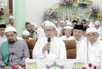 Puluhan Ribu jemaah padati perayaan Maulid Agung Nabi Muhammad SAW yang digelar di Majelis Ta'lim Nurunnubuwwah Kelua pimpinan Habib Muhammad bin Abu Bakar Al Aydarus di Desa Karangan Putih, Kecamatan Kelua Kab Tabalong, 29 Rabiul Awal 1446 H atau Rabu (2/10/2024). (SuarIndonesia/HM)