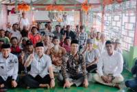 Tekad itu digemakan nelayan usai bertatap wajah dan mendengarkan paparan visi misi Cawabup H. Bahsanuddin di Mini Resto Beach Green Orange Desa Pejala, Rabu (9/10/2024) (SuarIndonesia/Ist)