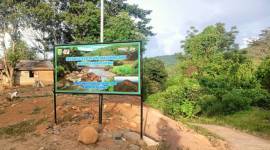 Salah satu wisata yang diprioritaskan, Wisata Batu Ajung, Desa Ajung, Kecamatan Tebing Tinggi, Kabupaten Balangan. (Foto:Mc.Balangan)