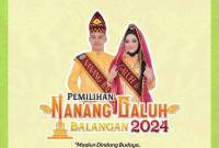 Poster Pemilihan Nanang dan Galuh Kabupaten Balangan 2024.(Foto:Mc.Balangan)
