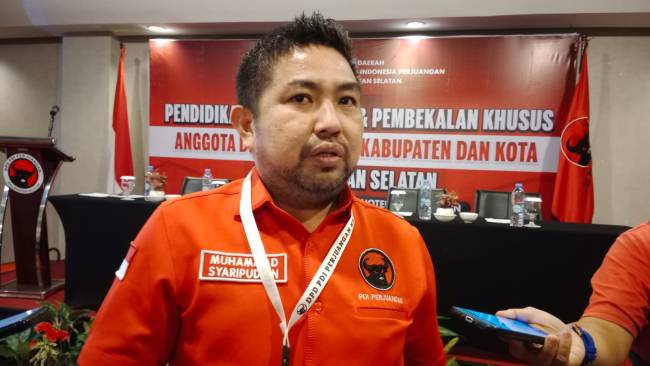 Ketua DPD PDI Perjuangan Kalimantan Selatan, HM Syaripuddin