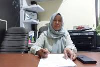 Kabid Ketahanan Pangan DKP3 Balangan, Neneng Jamilal.(Foto:Mc.Balangan)