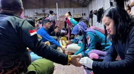 Kegiatan pelayanan kesehatan masyarakat di daerah terpencil melalui program Pubertas.(Foto :Mc.Balangan)