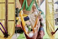Badan Penghubung Pemprov Kalsel, menggelar kegiatan Ba ayun Maulid di Taman Mini Indonesia Indah (TMII), pada Sabtu (12/10/2024) (SuarIndonesia/Ist)