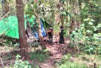 Kayu ulin diduga dari hasil pembalakan hutan lindung diamankan Polisi Kehutanan Dinas Kehutanan Kalsel di wilayah Kesatahuan Pengelolaan Hutan (KPH) Sengayam, Kabupaten Kotabaru (SuarIndonesia/Ist)