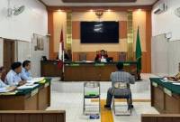 sidang lanjutan permohonanan pembubaran PT Nurza Tanjung, yang diajukan Tim Jaksa Pengacara Negara (JPN) Kejaksaan Negeri (Kejari) Tabalong di Pengadilan Negeri (PN) Tanjung,  Selasa (22/10.2024) (SuarIndonesia/Ist)