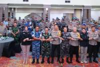 Polda Kalsel) menggelar deklarasi netralitas TNI-Polri dalam Pilkada serentak tahun 2024. (24/10/2024). SuarIndonesia/Ist)