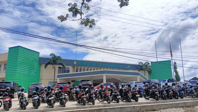 Pemandangan Gedung RSUD Datu Kandang Haji. (SuarIndonesia/Mc.Balangan
