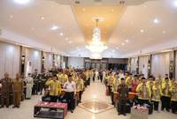 Sosialisasi “Semangat Nilai-nilai Kejuangan 45 Melalui Kekuatan Rakyat Banua”, Senin (28/10/2024) di Banjarmasin. (SuarIndonesia/Adv)
