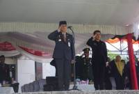 Penjabat Sementara (Pjs) Bupati Balangan, Taufik Hidayat pimpin upacara peringatan Hari Sumpah Pemuda ke-96 tahun 2024. (SuarIndonesia/Mc balangan)