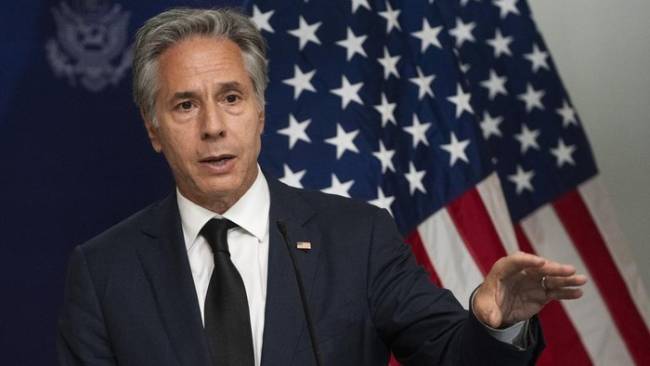 
Antony Blinken, Menlu AS. (AP Photo/Roberto Schmidt)