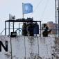 Sejumlah pasukan penjaga perdamaian Sri Lanka dilaporkan terluka dalam serangan Israel lainnya yang menargetkan markas besar pasukan penjaga perdamaian PBB di Lebanon (UNIFIL), pada Jumat (11/10) pagi waktu setempat. (REUTERS/Thaier Al-Sudani)