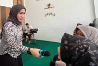 Calon Wali Kota Banjarbaru, Hj. Erna Lisa Halaby, serap aspirasi warga, Selasa (29/10/2024) (ist)