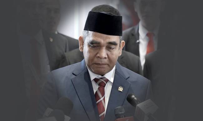Ahmad Muzani, menjadi Ketua MPR RI periode 2024-2029. (disway/AnishaAprilia)