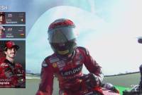 Enea Bastianini menang Sprint Race MotoGP Thailand 2024. (Screenshot: @MotoGP.Live)