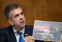 
Menteri Energi Israel Eli Cohen. (Foto: AFP/PIERRE ALBOUY)