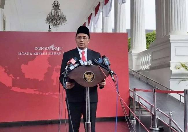 Hasan Nasbi, Kepala Kantor Komunikasi Kepresidenan. (ANTARA Foto)
