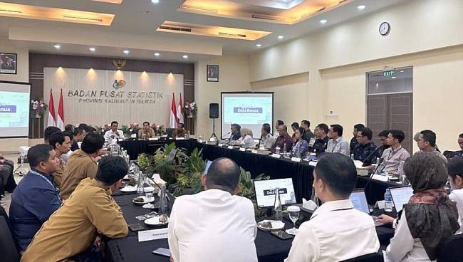 Badan Pusat Statistik Provinsi Kalimantan Selatan (BPS Kalsel) mengadakan kegiatan 