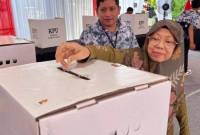 Simulasikan pencoblosan (Pilkada 2024.