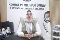 Ketua KPU Kalsel Andi Tenri Sompa. (ANTARA/Firman)