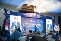 Pemkot Banjarmasin mendapat nilai tertinggi se-Kalsel dari Ombudsman RI pada acara penganugerahan Predikat Kepatuhan Penyelenggaraan Pelayanan Publik 2024, di Hotel Le Meridien Jakarta, Kamis (14/11/2024). (ANTARA/HO-Humas Pemkot Banjarmasin)