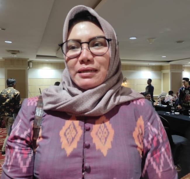 Ketua KPUD Kalsel, Andi Tenri Sompa.
