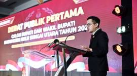 Ketua KPU Hulu Sungai Utara, Ihsan Rahmani.