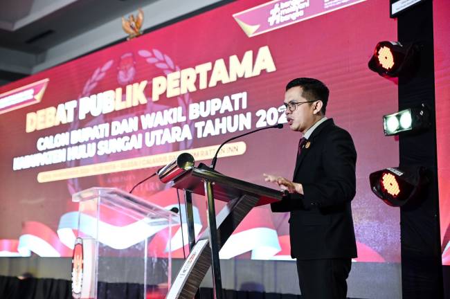 Ketua KPU Hulu Sungai Utara, Ihsan Rahmani.