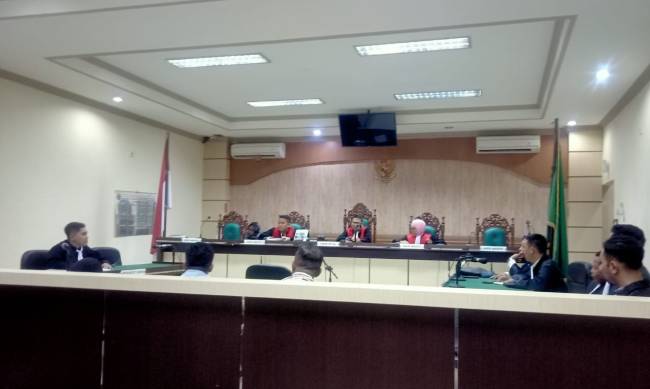 Sidang lanjutan di Pengadian Tindak Pidana Korupsi Banjarmasin, Rabu (6/11/2024) (SuarIndonesia/HD)