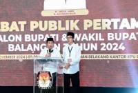 Paslon Abdul Hadi dan Akhmad Fauz