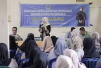 Desy Oktavia Sari, tunjukkan kepeduliannya terhadap pengembangan kebangsaan generasi muda di Desa Miawa, Kecamatan Piani, Kabupaten Tapin melalui kegiatan Sosialisasi Revitalisasi dan Aktualisasi Nilai-nilai Ideologi Pancasila (Sosrev), pada Jum’at (8/11/2024) (SuarIndonesia/Ist)