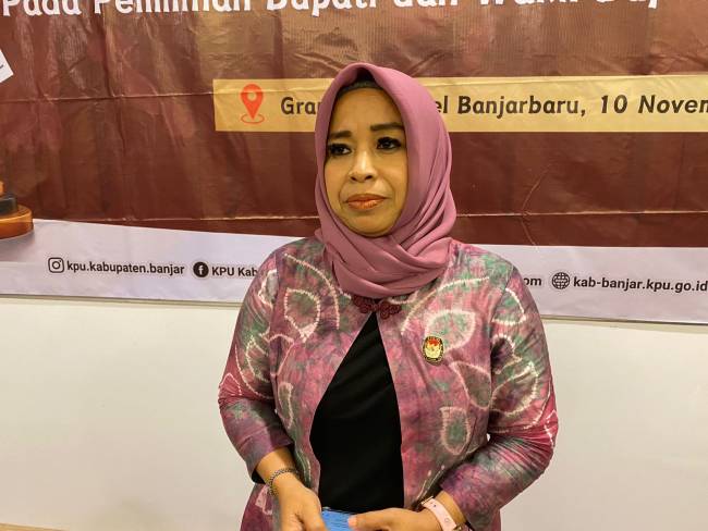 Komisioner KPU Banjar, Rusmilawati